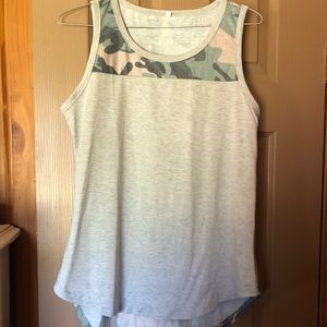 Camo tank top